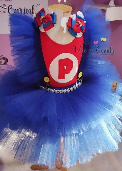 Fantasia/look Temático super Mario. Tamanho 4 ou 6 Anos.