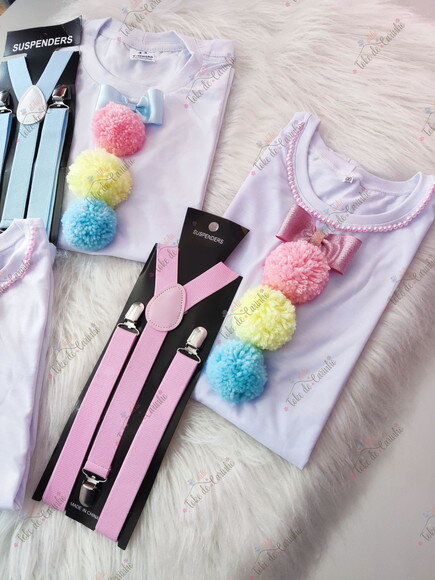 Kit Camisetas circo Rosa