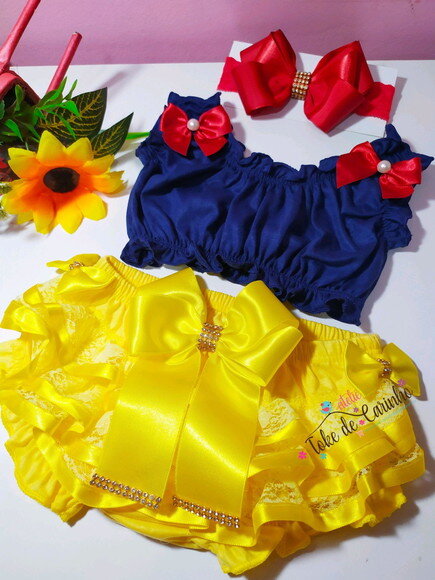 Kit Smash the Cake Branca de Neve.
