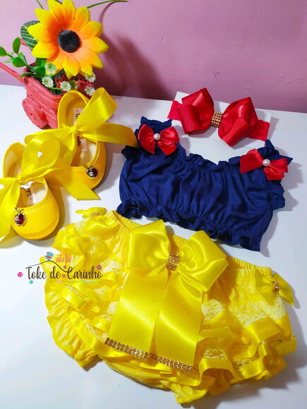Kit Smash the Cake Branca de Neve.