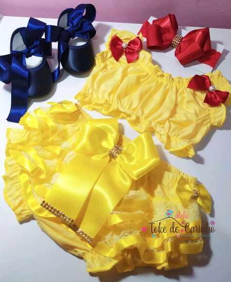Kit Smash the Cake Branca de Neve.