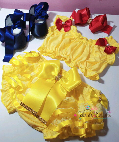 Kit Smash the Cake Branca de Neve.
