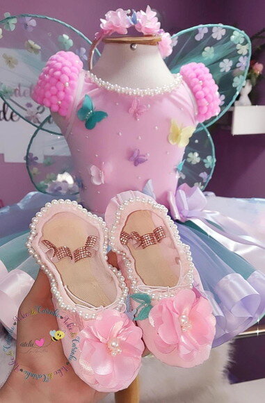 Look jardim Encantado/fada . Tamanho 4 ou 6 Anos.