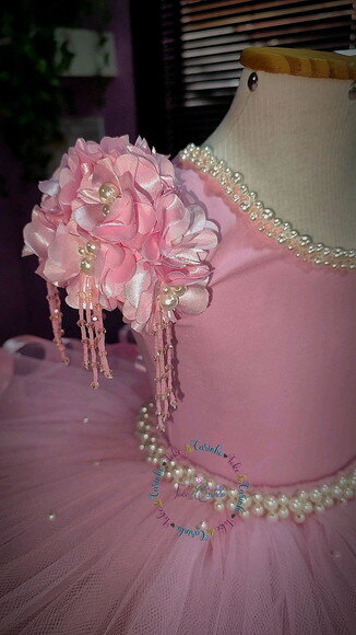 Look Bailarina Luxo 2 Peças. Tamanho 3 até 6 Anos.