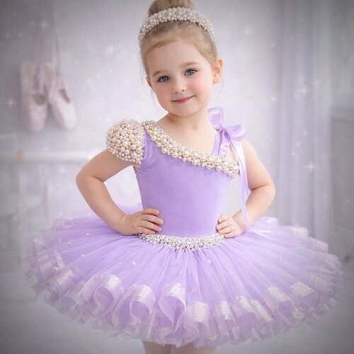 Look Bailarina Luxo 3 Peças. Tamanho 3 até 6 Anos.