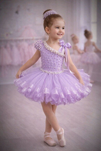 Look Bailarina Luxo 3 Peças. Tamanho 7 até 10 Anos.
