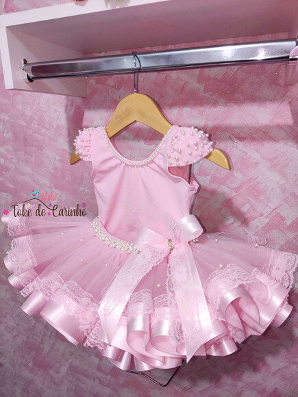 Look de Festa Luxo. Tamanho 1 ou 2 Anos.