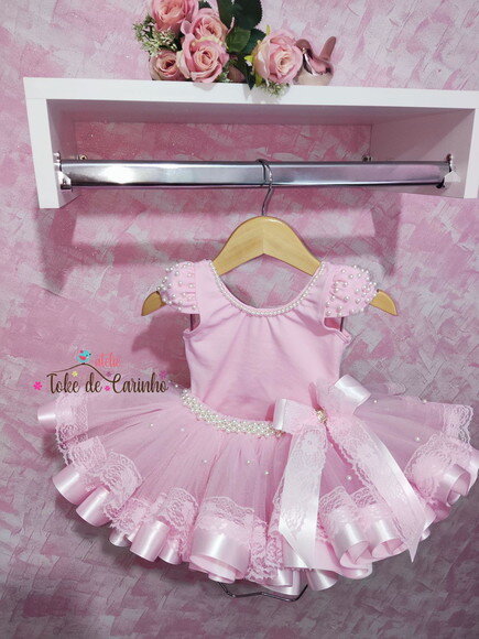 Look de Festa Luxo. Tamanho 4 ou 6 Anos.