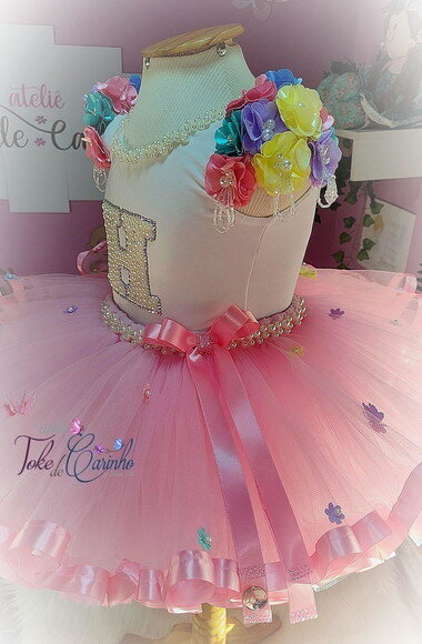 Look de Festa. Tamanho 4 ou 6 Anos.