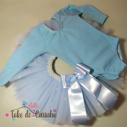 Look Festa Azul bebê. Tamanho4 ou 6 anos..