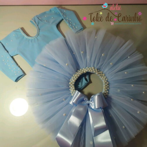 Look Festa Azul bebê. Tamanho4 ou 6 anos..