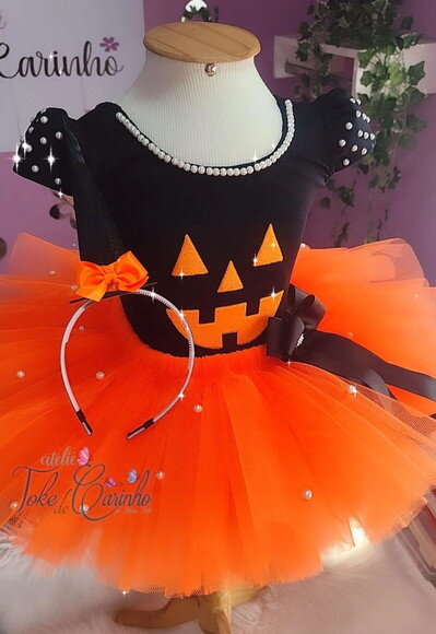 Look Heloween .tamanho 4 ou 6 Anos.