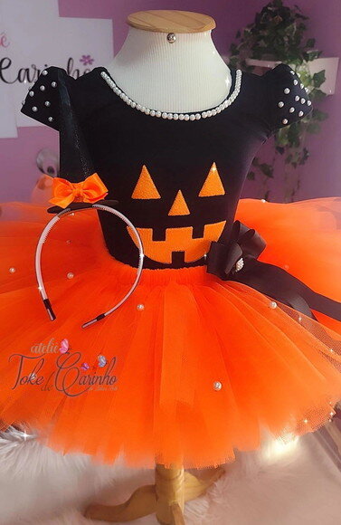 Look Heloween .tamanho 4 ou 6 Anos.