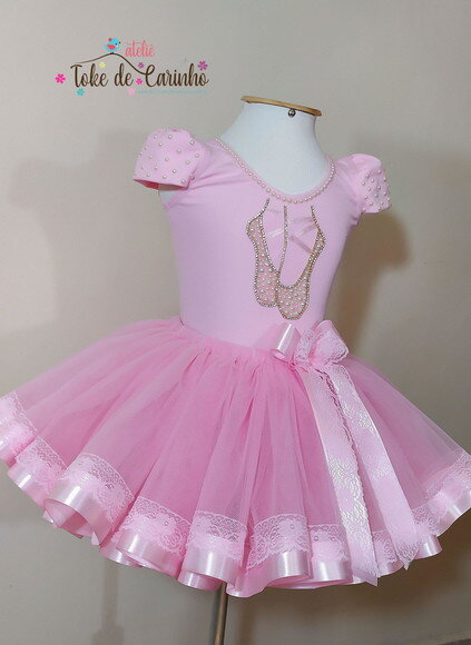 Look Tema bailarina. Tamanho 3 a 6 Anos
