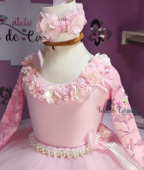 Look/fantasia bailarina Luxo. Tamanho 12 ou 14 Anos
