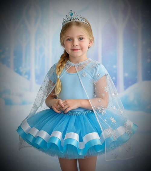 Look/fantasia "elsa Frozen" . Tamanho 3 até 6 Anos.