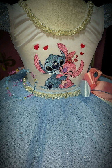 Look/fantasia stitch. Tamanho 3 até 6 Anos.
