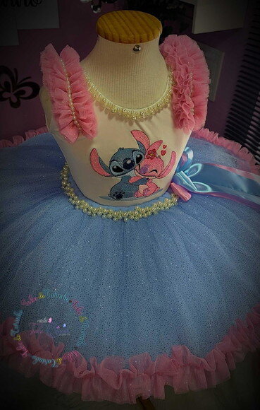 Look/fantasia stitch. Tamanho 3 até 6 Anos.