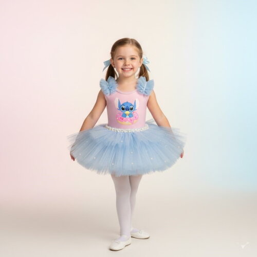Look/fantasia stitch. Tamanho 3 até 6 Anos.