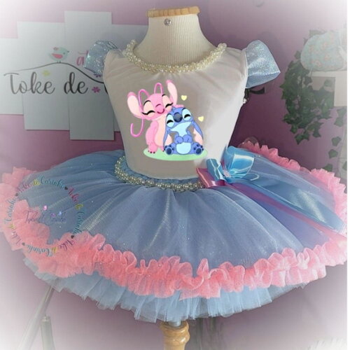 Look/fantasia "stitch". Tamanho 3 até 6 Anos.