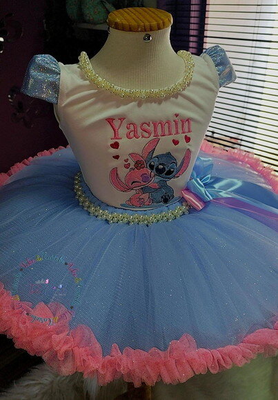 Look/fantasia stitch. Tamanho 3 até 6 Anos.