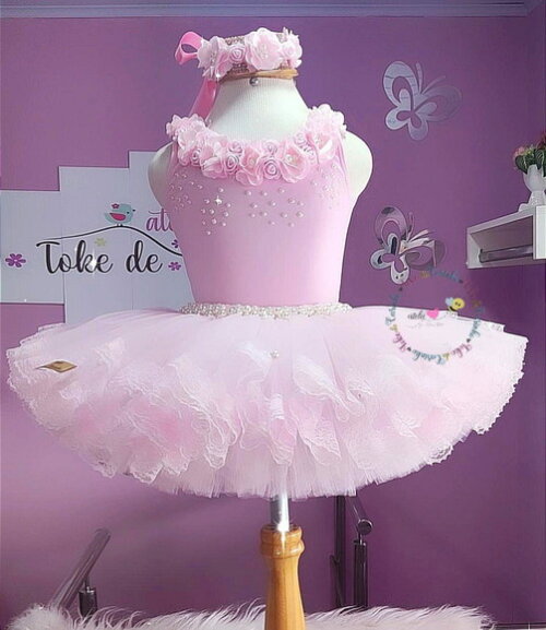 Look/figurino bailarina Luxo. Tamanho 8 ou 10 Anos