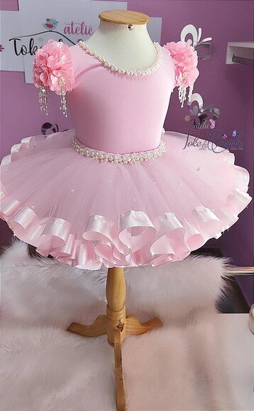 Look/figurino bailarina. Veste Tamanho 1 até 3 Anos. .