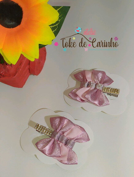 Par de Laçinhos de Cabelo.