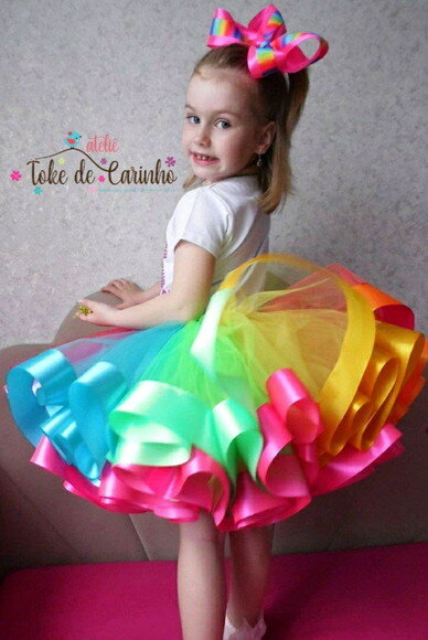 Saia Tutu Luxo ensaio Fotográfico. Tamanho 1 até 6 Anos