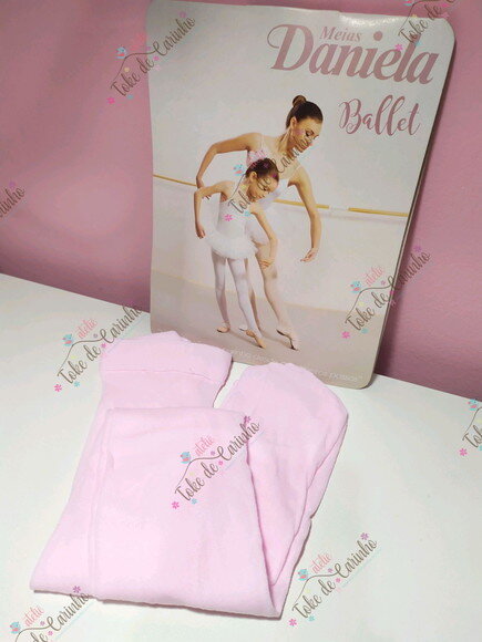 Sapatilha Bailarina + Meia Calça.