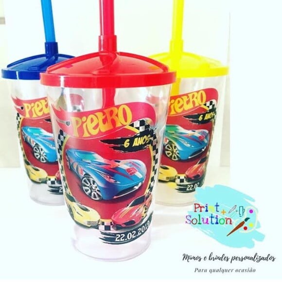 Copos Personalizados 300 ml Hot Wheals
