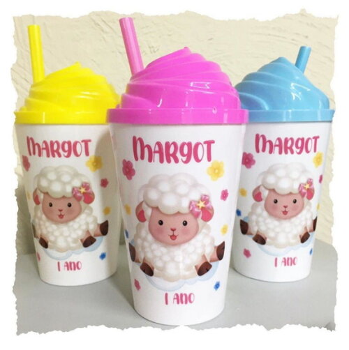 Copo Chantilly 300 ml Personalizado- Ovelhinha