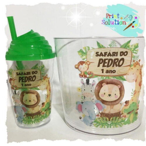 Kit Cineminha Chantilly P com Copo de 300 ml