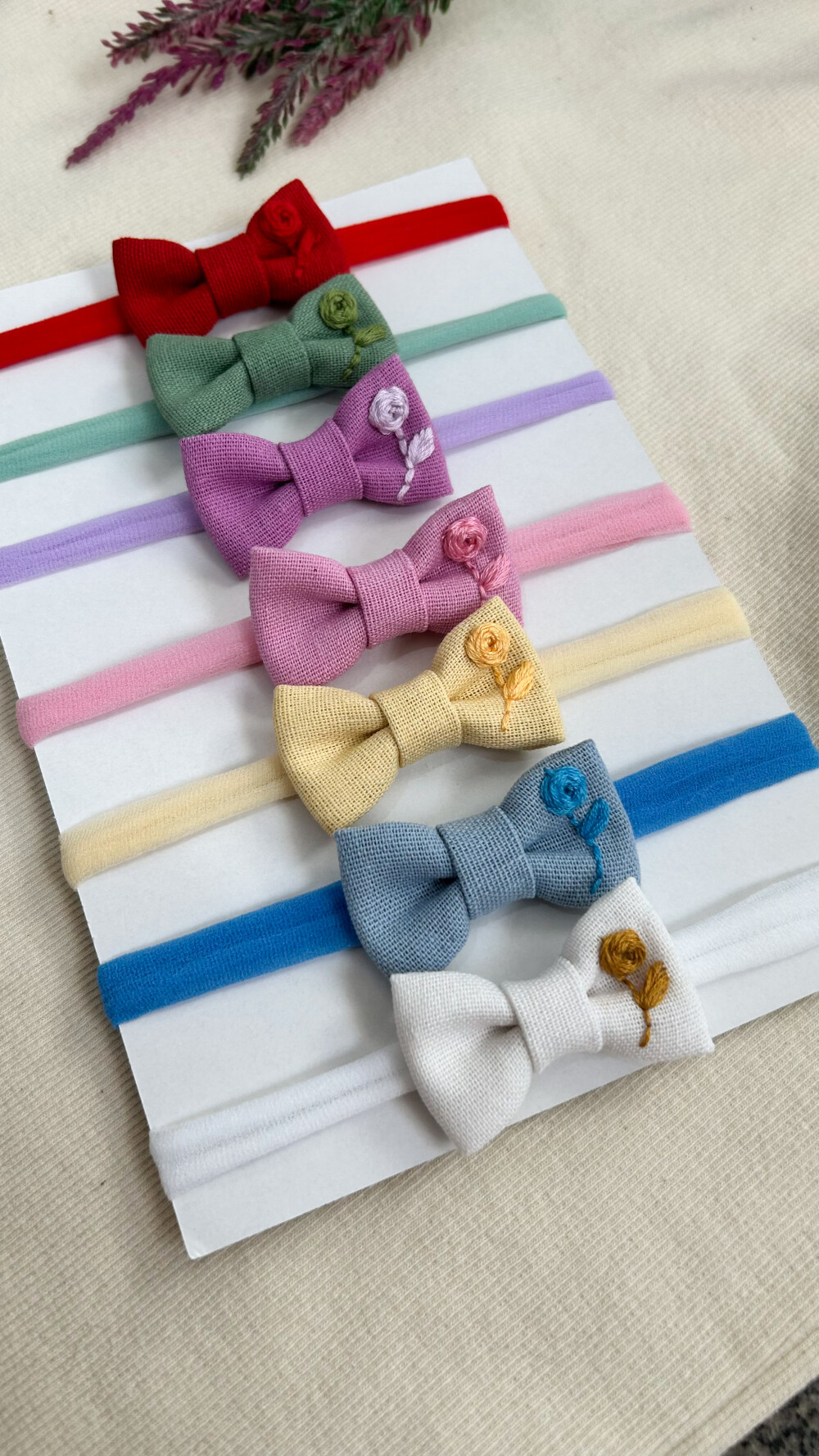Kit Lacinhos Faixinhas para Bebê