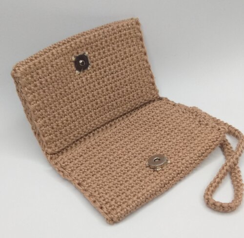 Carteira em crochê