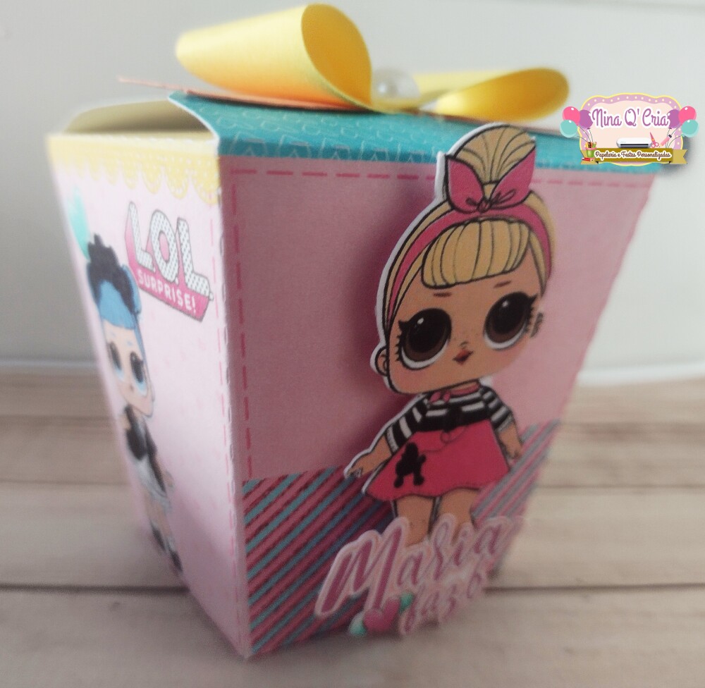 Kit 16 Caixas Personalizadas LOL
