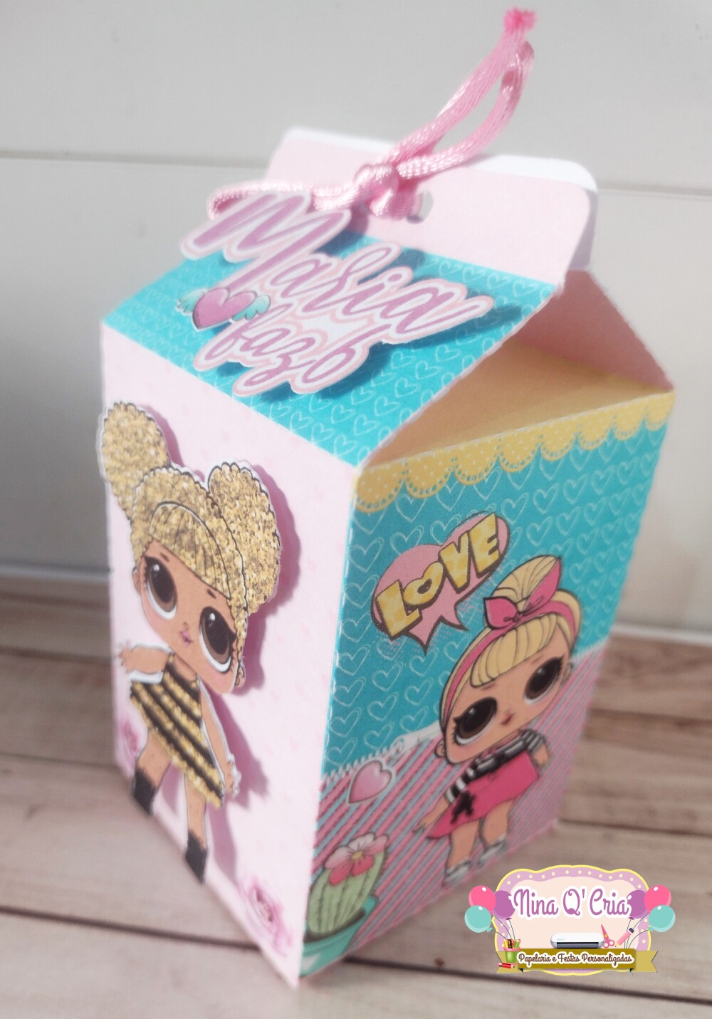 Kit 16 Caixas Personalizadas LOL