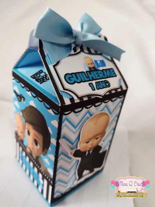 Kit 16 Caixinhas Personalizadas Poderoso Chefinho