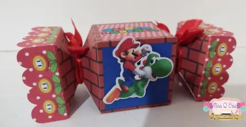 Kit 16 Caixinhas Personalizadas M4rio Bross