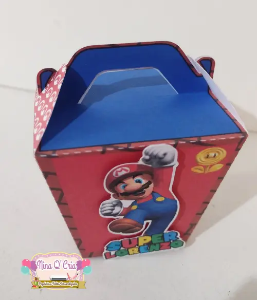 Kit 16 Caixinhas Personalizadas M4rio Bross