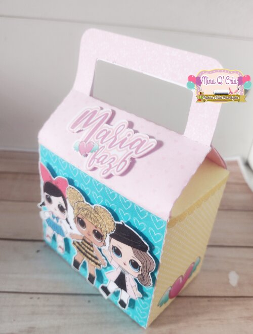 Kit 16 Caixas Personalizadas LOL