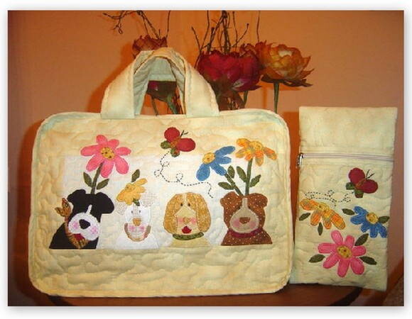 Bolsa Notebook Cães Sapecas