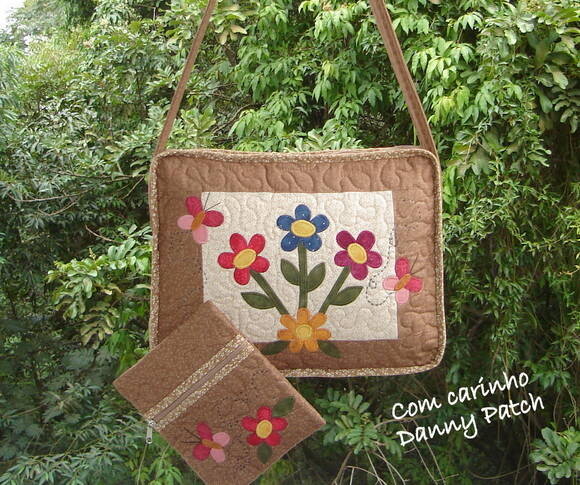 Bolsa Notebook Floral