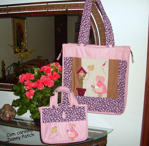 Bolsa Sunbonnet e Mini Bolsa