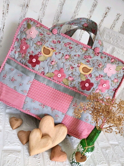Conjunto Costurinhas e Bolsa