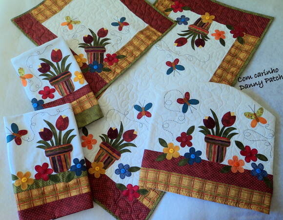 Conjunto de Cozinha Tulipas
