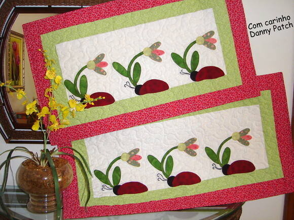 Conjunto Joaninhas no Jardim...