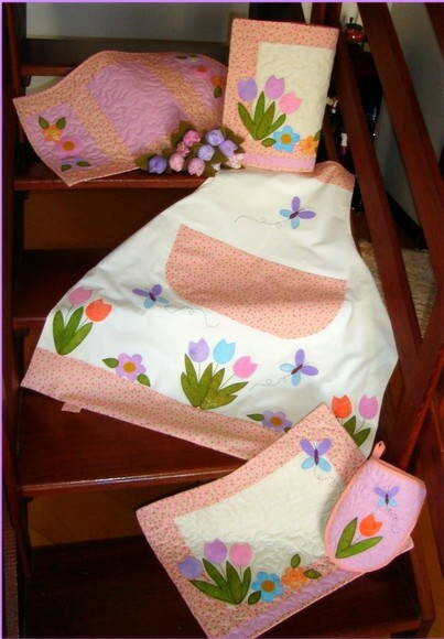 Conjunto tulipas kit cozinha