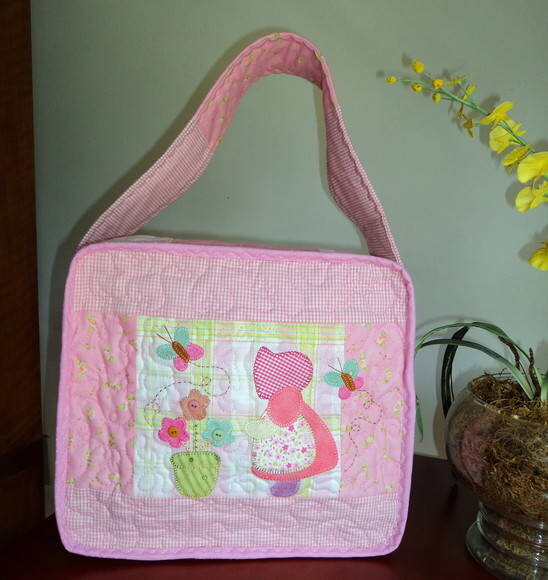Mega Nécessaire Sunbonnet no Jardim *