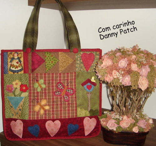Bolsa Borboletas no Jardim